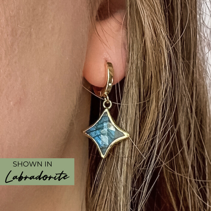 Stella – Starlight Huggie Earrings