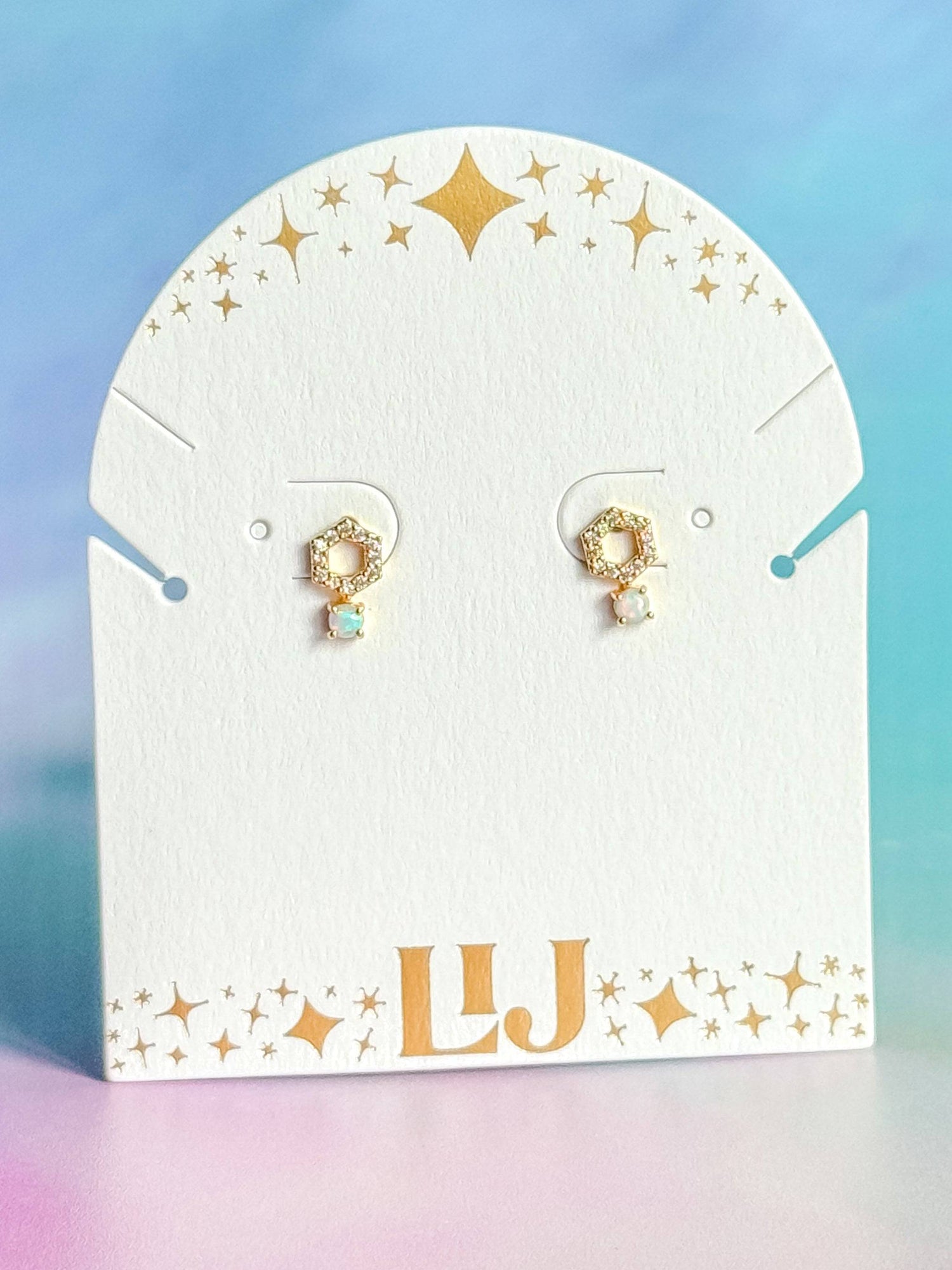 Limited Opal Studs & Necklaces - Layer It Jewelry