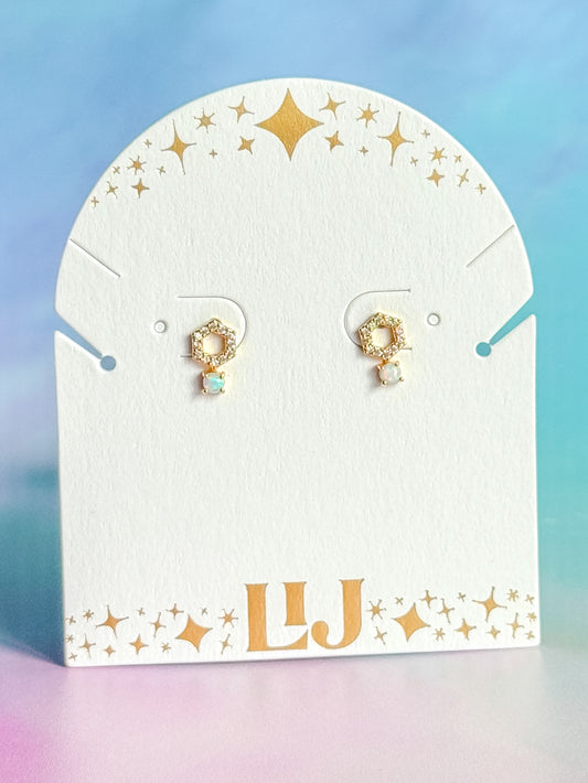 Limited Opal Studs & Necklaces