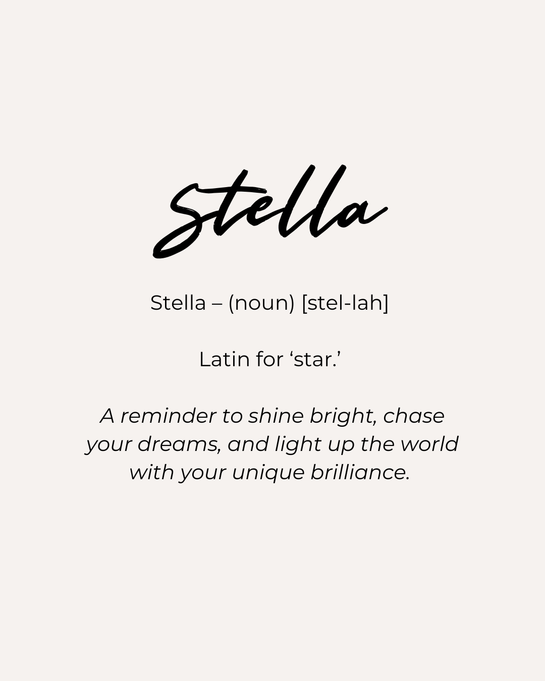 Stella – Starlight Huggie Earrings