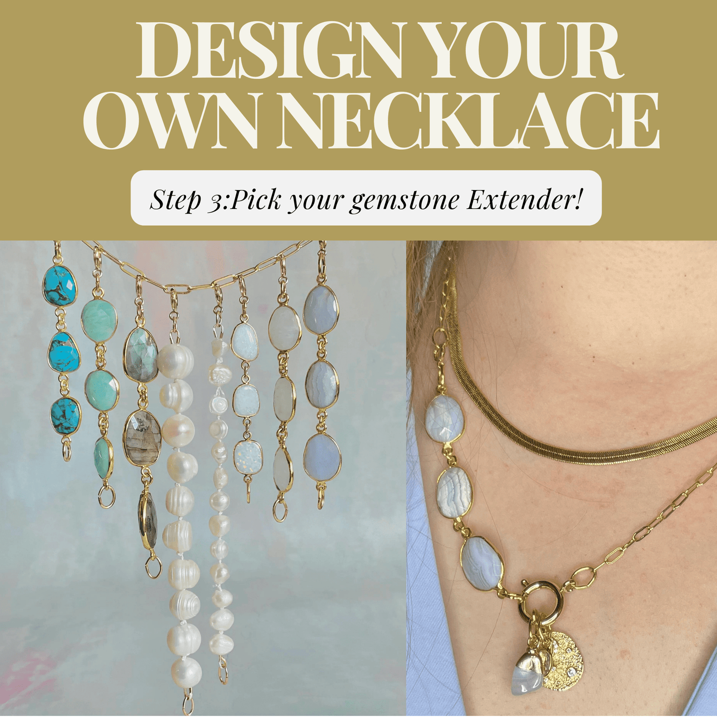 Design your Own Magic Charm Necklace - Layer It Jewelry