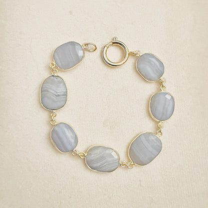 Gemstone Charm Bracelet