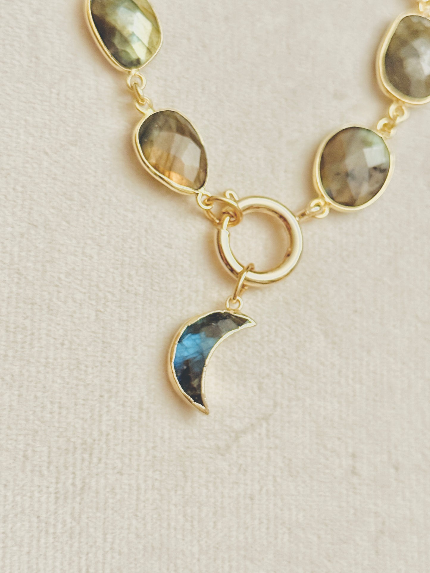 Gemstone Charm Bracelet