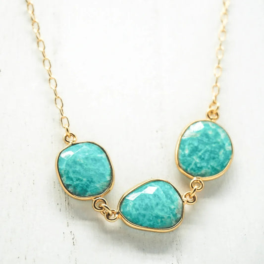 Adjustable Amazonite Necklace