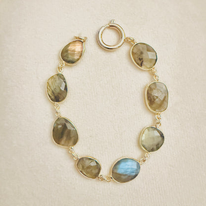 Gemstone Charm Bracelet