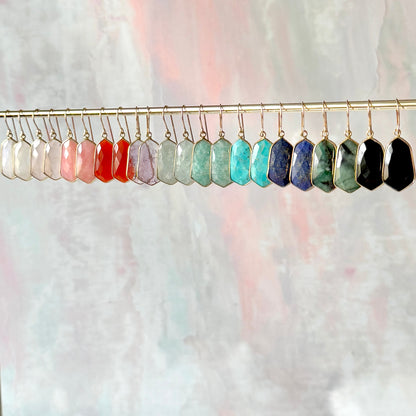 Gemstone Lydia Earrings