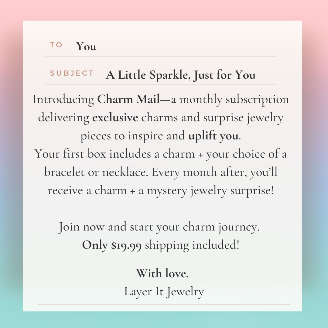 Charm Mail Monthly Subscription