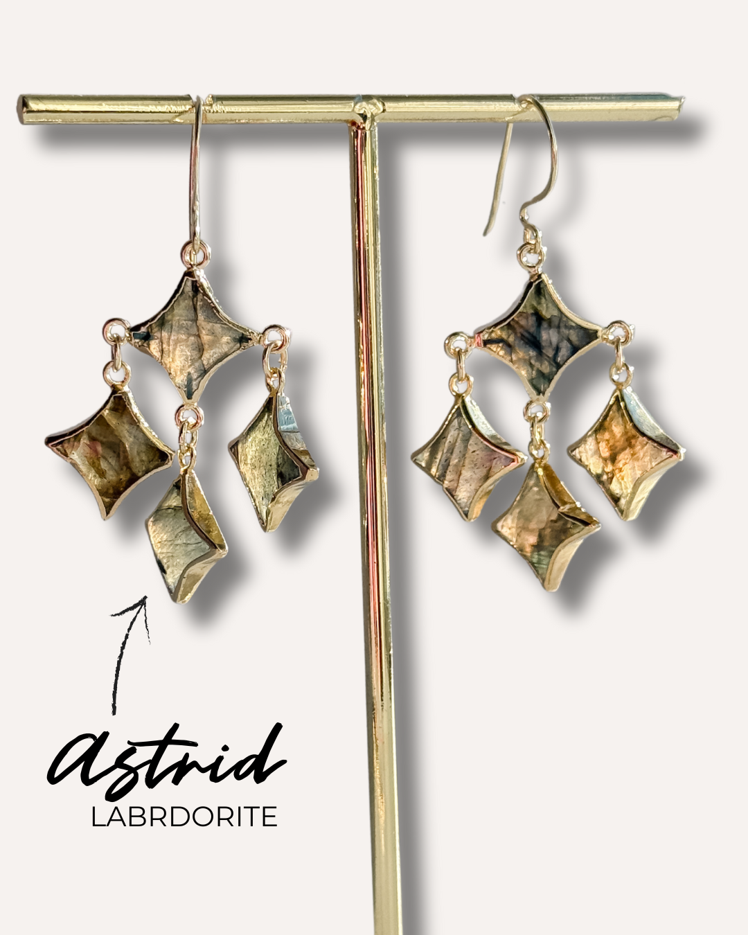 Astrid – Starlight Cluster Earrings