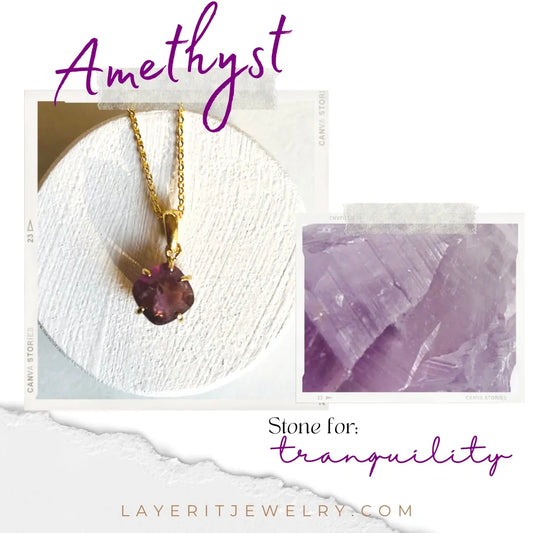 GENUINE Amethyst Necklace