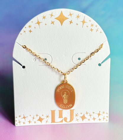 Affirmation Necklace ~ Your Ideas