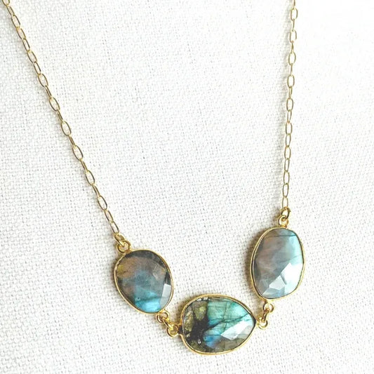 Adjustable Labradorite Necklace