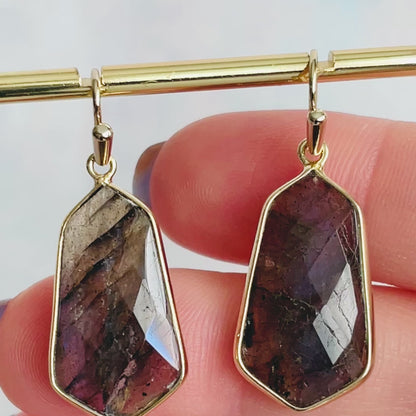 Gemstone Lydia Earrings