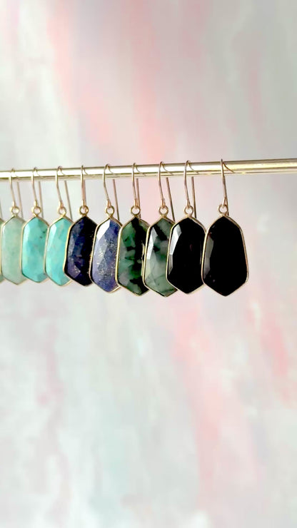 Gemstone Lydia Earrings