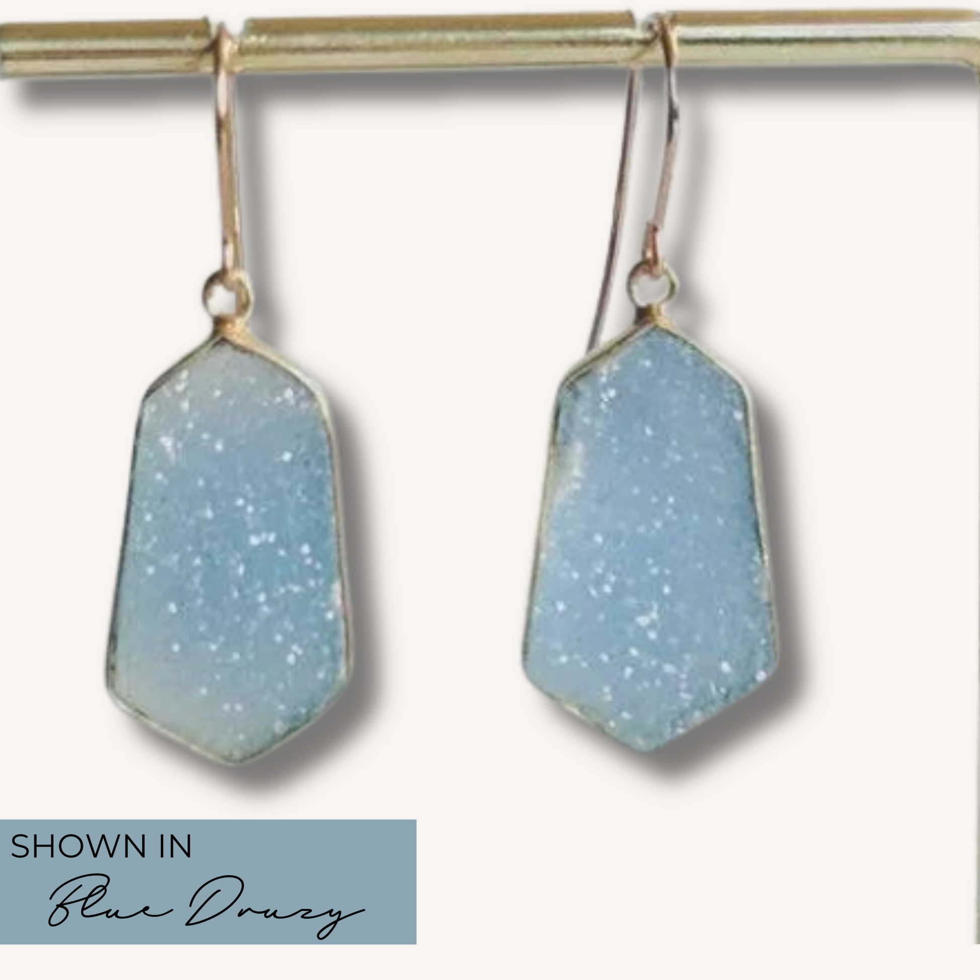 Druzy Lightweight Lydia Earrings