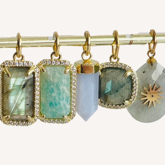 Gemstone Charms