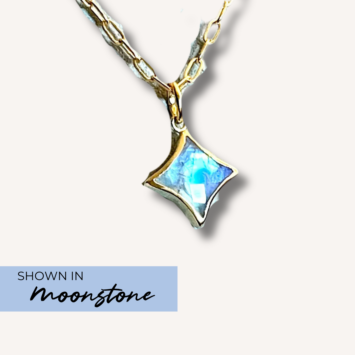 Star Gemstone Charm