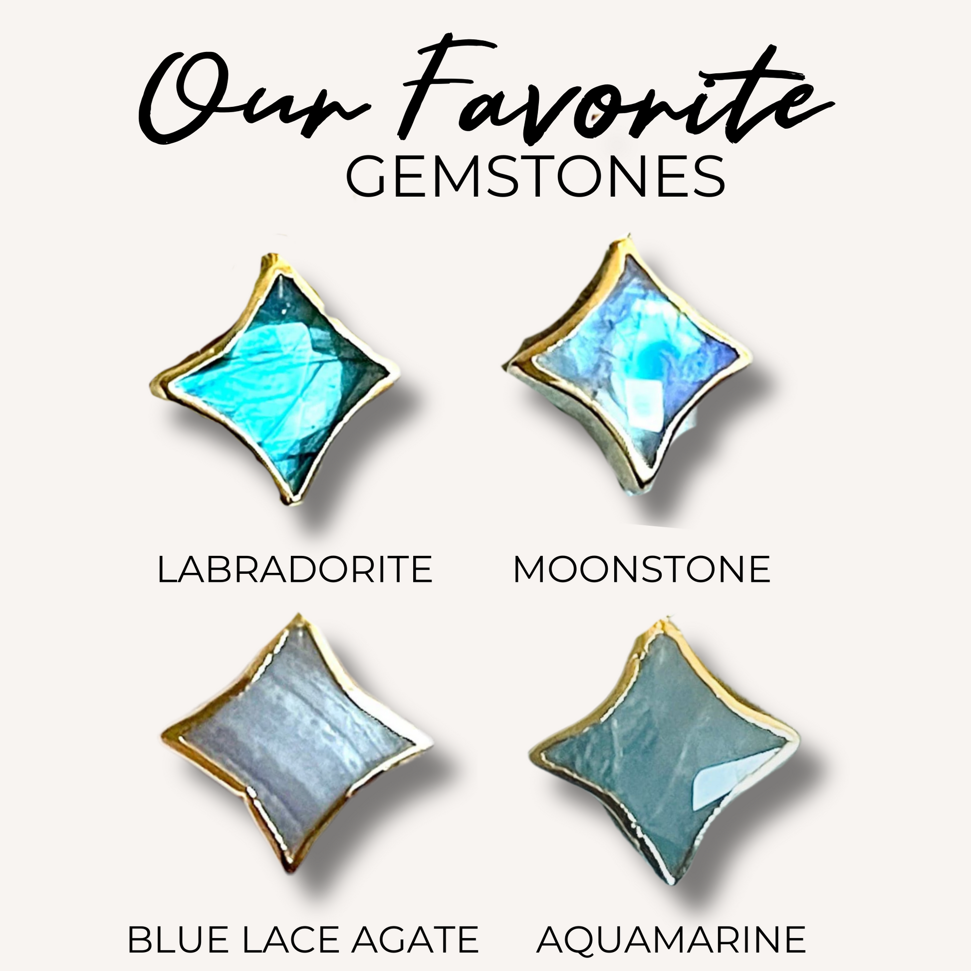 Star Gemstone Charm